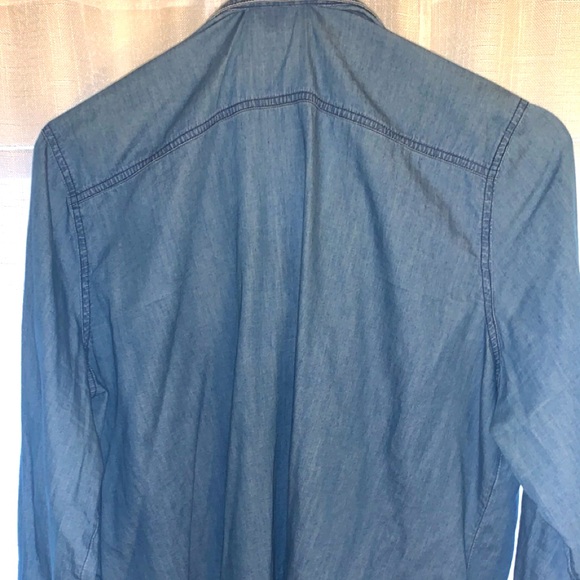 Denim quarter button up - Picture 3 of 6
